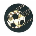 Black / Gold Hologram Mylar Insert - 2" Soccer
